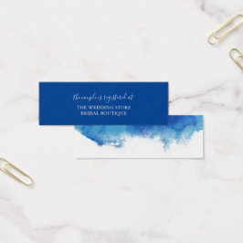 Sapphire Tide Wedding Registry Invoegen Kaart