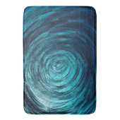 Sapphire Vortex - Bath Mat (Voorkant Verticaal)