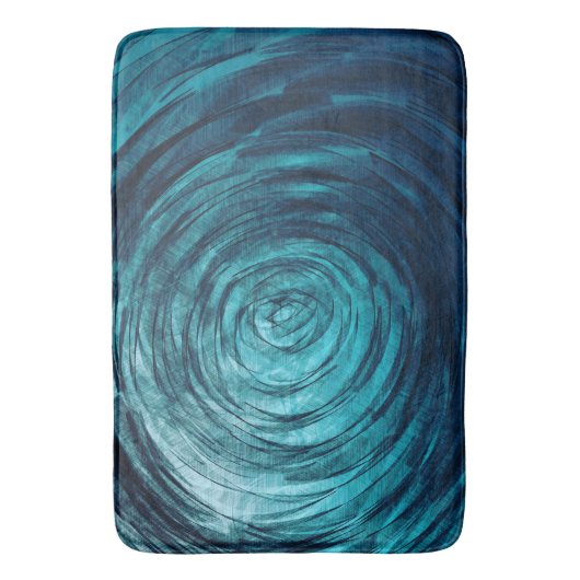 Sapphire Vortex - Bath Mat (Voorkant Verticaal)