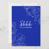 Sapphire White Surprise 45e Jubileum Kaart (Achterkant)