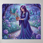 SapphireButterFly2 Poster (Voorkant)