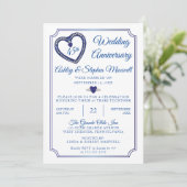 Sapphires Diamonds 45th Verjaardagsfeest Kaart (Staand voorkant)