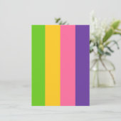 Sapphische Pride-vlag Feestdagenkaart (Staand voorkant)