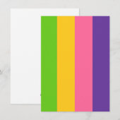 Sapphische Pride-vlag Feestdagenkaart (Voorkant / Achterkant)