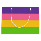 Sapphische Pride-vlag Groot Cadeauzakje (Voorkant)