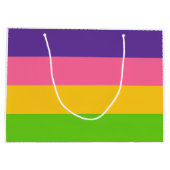 Sapphische Pride-vlag Groot Cadeauzakje (Achterkant)