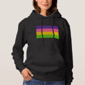 Sapphische Pride-vlag Hoodie (Voorkant)