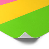 Sapphische Pride-vlag Poster (Hoek)