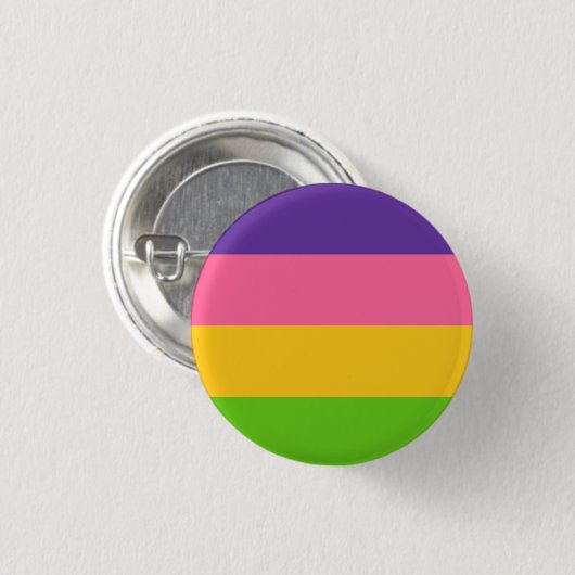 Sapphische Pride-vlag Ronde Button 3,2 Cm (Voorkant /achterkant)
