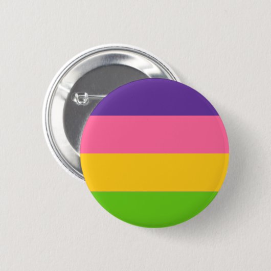 Sapphische Pride-vlag Ronde Button 5,7 Cm (Voorkant /achterkant)