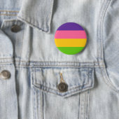 Sapphische Pride-vlag Ronde Button 5,7 Cm (In situ)