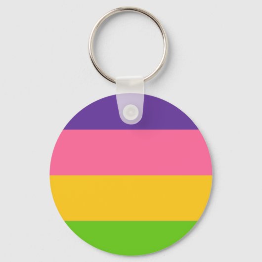 Sapphische Pride-vlag Sleutelhanger (Voorkant)
