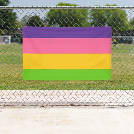 Sapphische Pride-vlag Spandoek (Insitu)