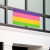 Sapphische Pride-vlag Spandoek (Buitenkant Gebouw)