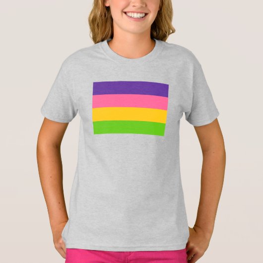 Sapphische Pride-vlag T-shirt (Voorkant)