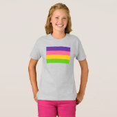 Sapphische Pride-vlag T-shirt (Voorkant volledig)