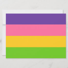 Sapphische Vlag (Lesbische Liefde) (LGBT) Kaart