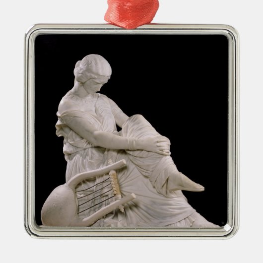 Sappho, 1852 metalen ornament (Voorkant)
