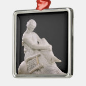Sappho, 1852 metalen ornament (Links)