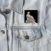 Sappho, 1852 vierkante button 5,1 cm (In situ)