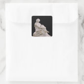 Sappho, 1852 vierkante sticker (Tas)