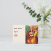 SAPPHO, DANCE MUSIC EN POETRY, crème Visitekaartje (Staand voorkant)