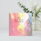 SAPPHO, DANCE MUSIC EN POETRY, Gold Sparkles Aankondiging (Staand voorkant)