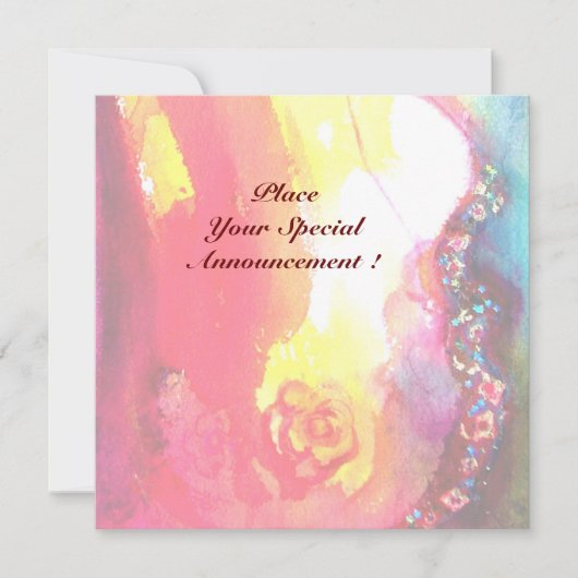 SAPPHO, DANCE MUSIC EN POETRY, Gold Sparkles Aankondiging (Voorkant)