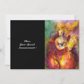 SAPPHO, DANCE MUSIC EN POETRY, Gold Sparkles Aankondiging (Voorkant)