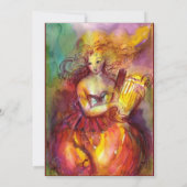 SAPPHO, DANCE MUSIC EN POETRY, Gold Sparkles Aankondiging (Achterkant)