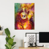 SAPPHO, DANCE MUSIC EN POETRY POSTER (Thuiskantoor)