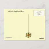 SAPPHO, DANCE, MUZIEK EN POETRY BRIEFKAART (Achterkant)