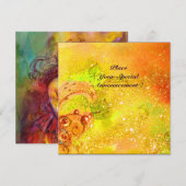 SAPPHO, DANCE, MUZIEK EN POETRY, Gold Sparkles Aankondiging (Voorkant / Achterkant)