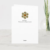 SAPPHO, DANCE, MUZIEK EN POETRY KAART (Achterkant)