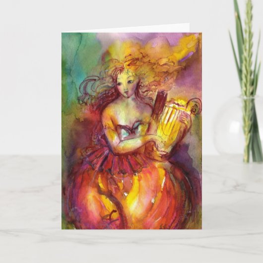 SAPPHO, DANCE, MUZIEK EN POETRY KAART (Voorkant)