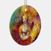 SAPPHO, DANCE, MUZIEK EN POETRY KERAMISCH ORNAMENT (Rechts)