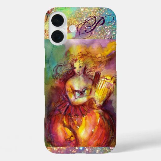 SAPPHO, DANCE, MUZIEK EN POETRY MONOGRAM Case-Mate iPhone CASE (Achterkant)