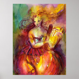 SAPPHO, DANCE, MUZIEK EN POETRY POSTER