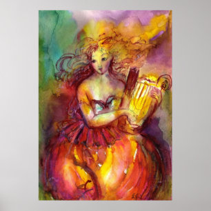 SAPPHO, DANCE, MUZIEK EN POETRY POSTER