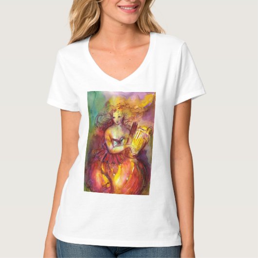 SAPPHO, DANCE, MUZIEK EN POETRY T-SHIRT (Voorkant)