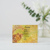 SAPPHO DANCE, MUZIEK, POETRY Magic Butterfly Plant Visitekaartje (Staand voorkant)