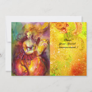 SAPPHO, DANS, MUZIEK EN POEZIE, Gouden Glitters Kaart