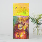 SAPPHO, DANS, MUZIEK EN POËZIE, Gouden Glitters Kaart (Staand voorkant)