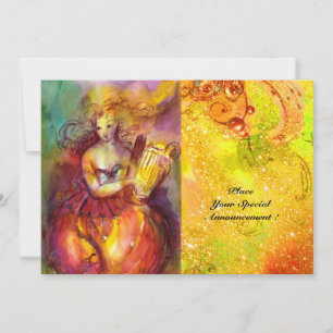 SAPPHO, DANS, MUZIEK EN POEZIE, Gouden Glitters Kaart