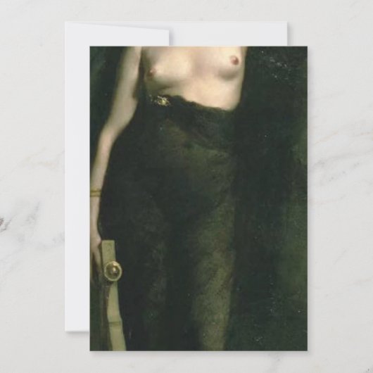 Sappho door Charles Auguste Mengin Kaart (Voorkant)