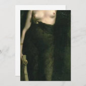 Sappho door Charles Auguste Mengin Kaart (Voorkant / Achterkant)