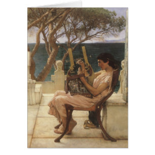 Sappho en Alcaeus door Sir Lawrence Alma Tadema