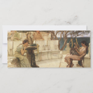 Sappho en Alcaeus door Sir Lawrence Alma Tadema