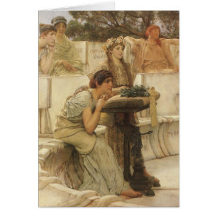 Sappho en Alcaeus door Sir Lawrence Alma Tadema