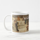 Sappho en Alcaeus door Sir Lawrence Alma Tadema Koffiemok (Links)